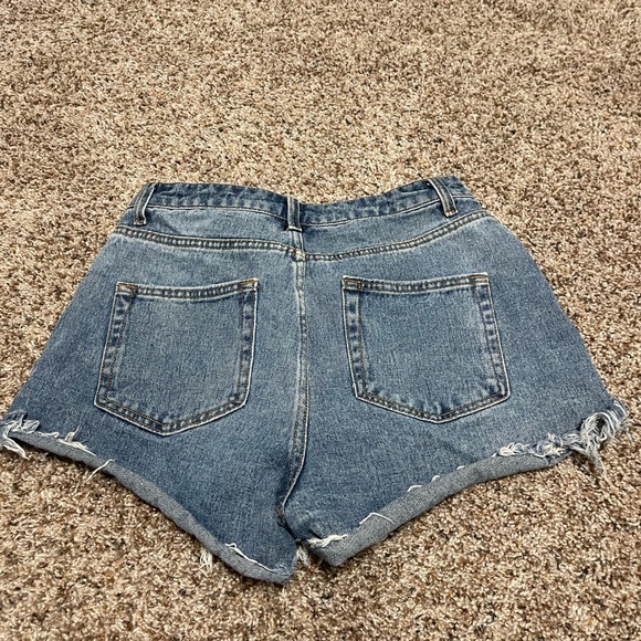 denim shorts - Picture 2 of 2